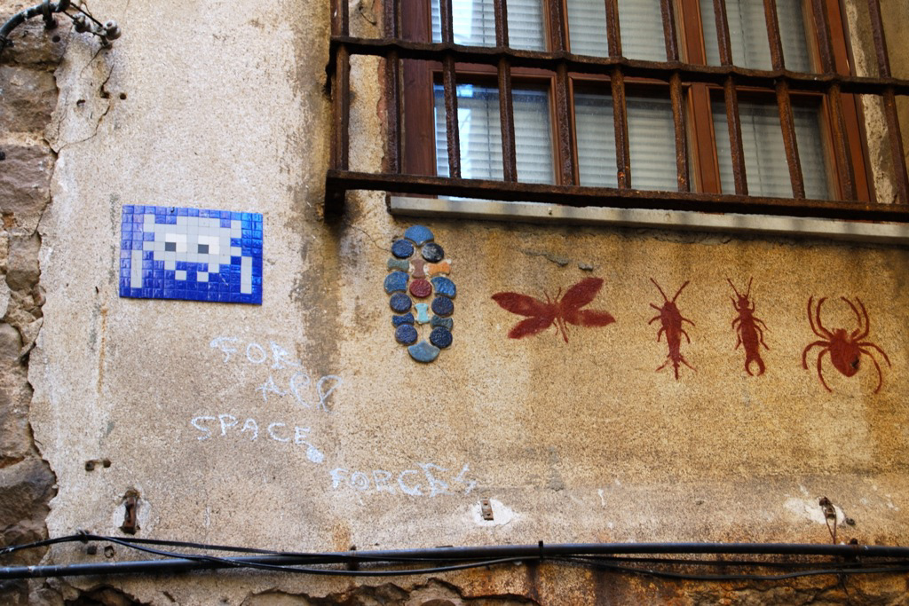 Space Invader y otros animalillos