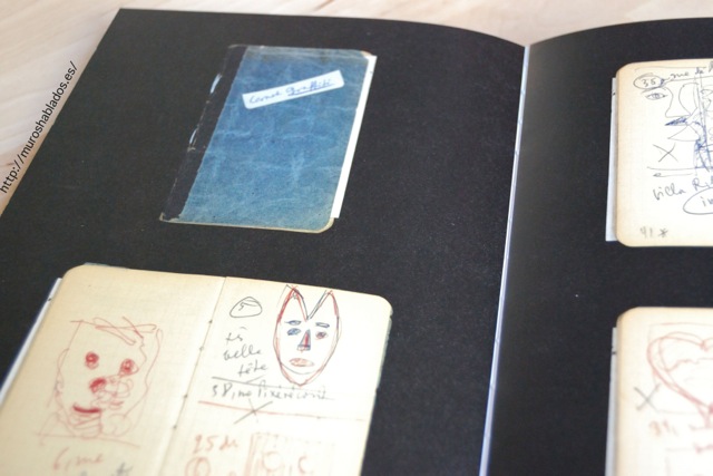 Cuadernos de Brassaï, que aparecen en el libro-catálogo "Graffiti"