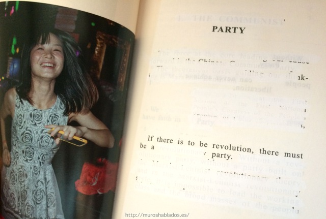 Interior del libro 'Party' de Cristina De Middle